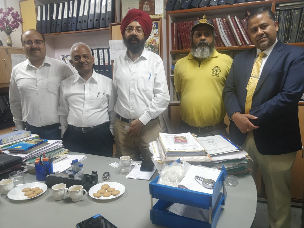 Meeting with Dr. Harpal at IIT, Delhi